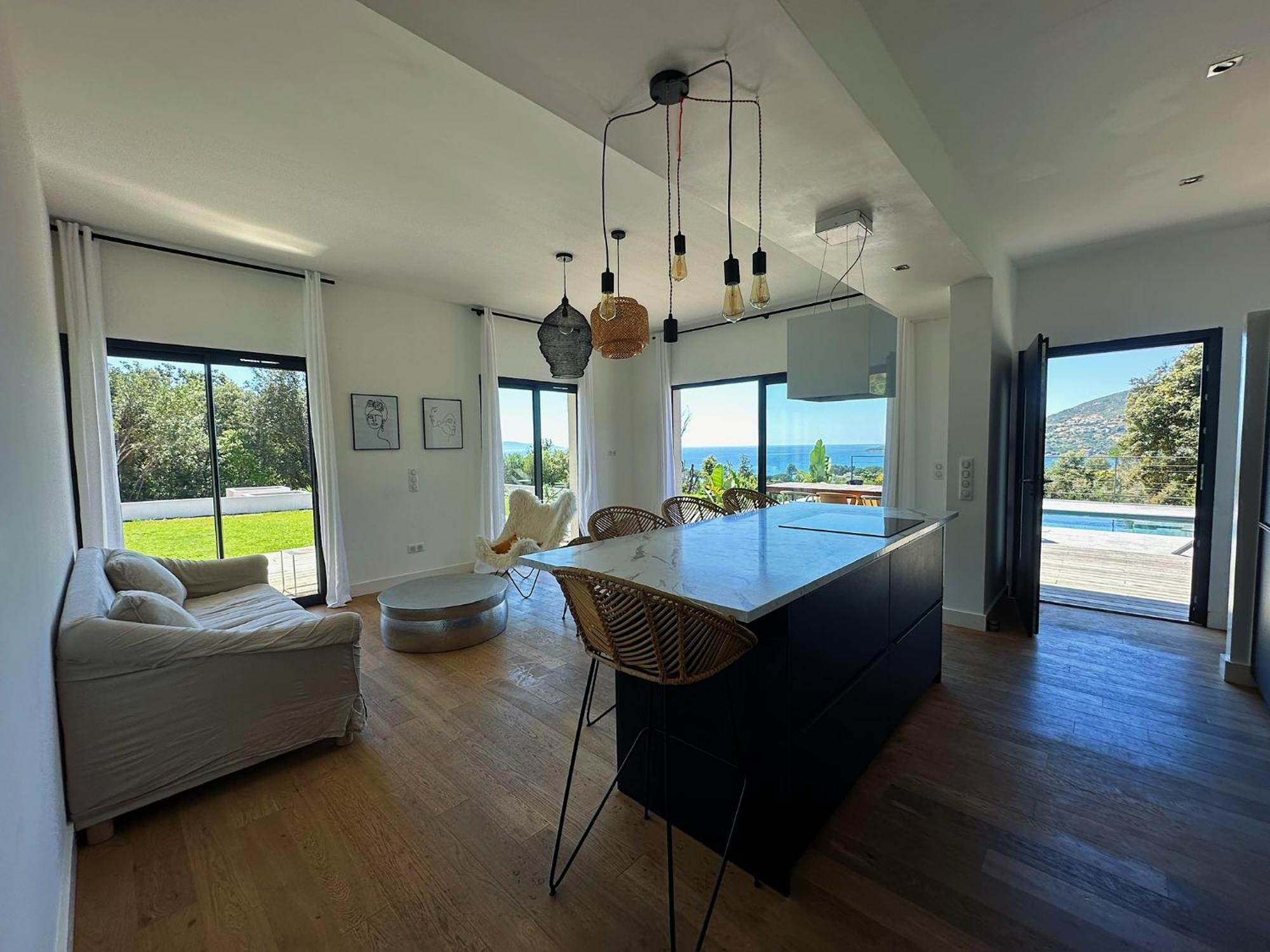 Villa de standing avec magnifique vue mer, Sagone Sagone  Extérieur photo