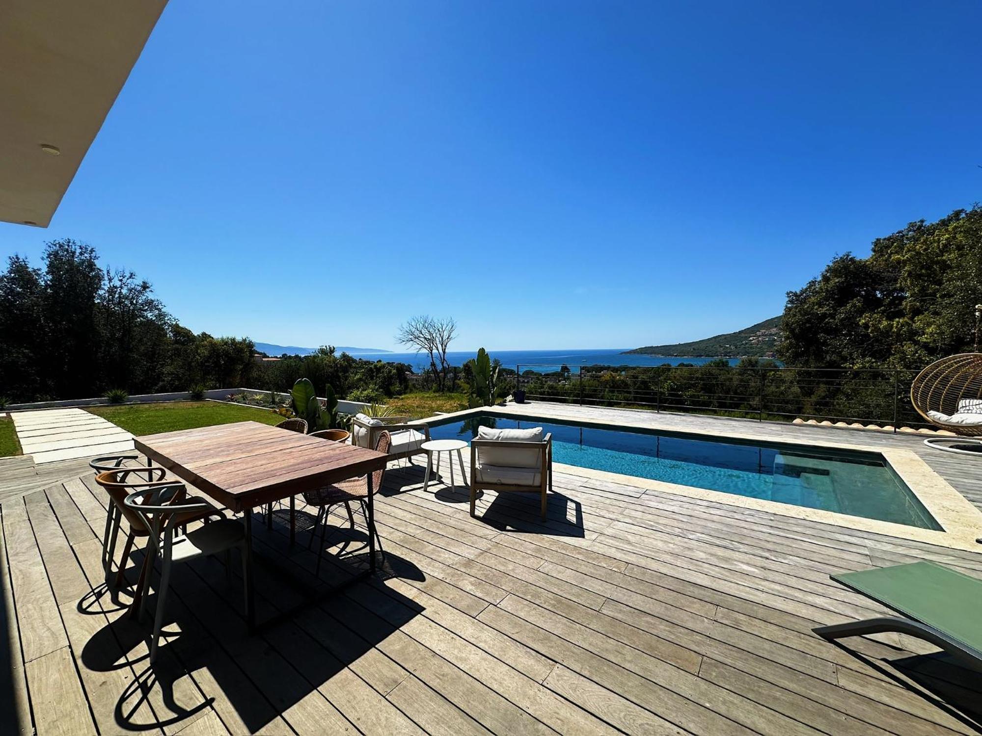Villa de standing avec magnifique vue mer, Sagone Sagone  Extérieur photo
